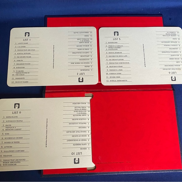 Vintage 1988 The Game Of Scattergories, From Milton Bradley (#4917), Complete - Picture 4 of 10